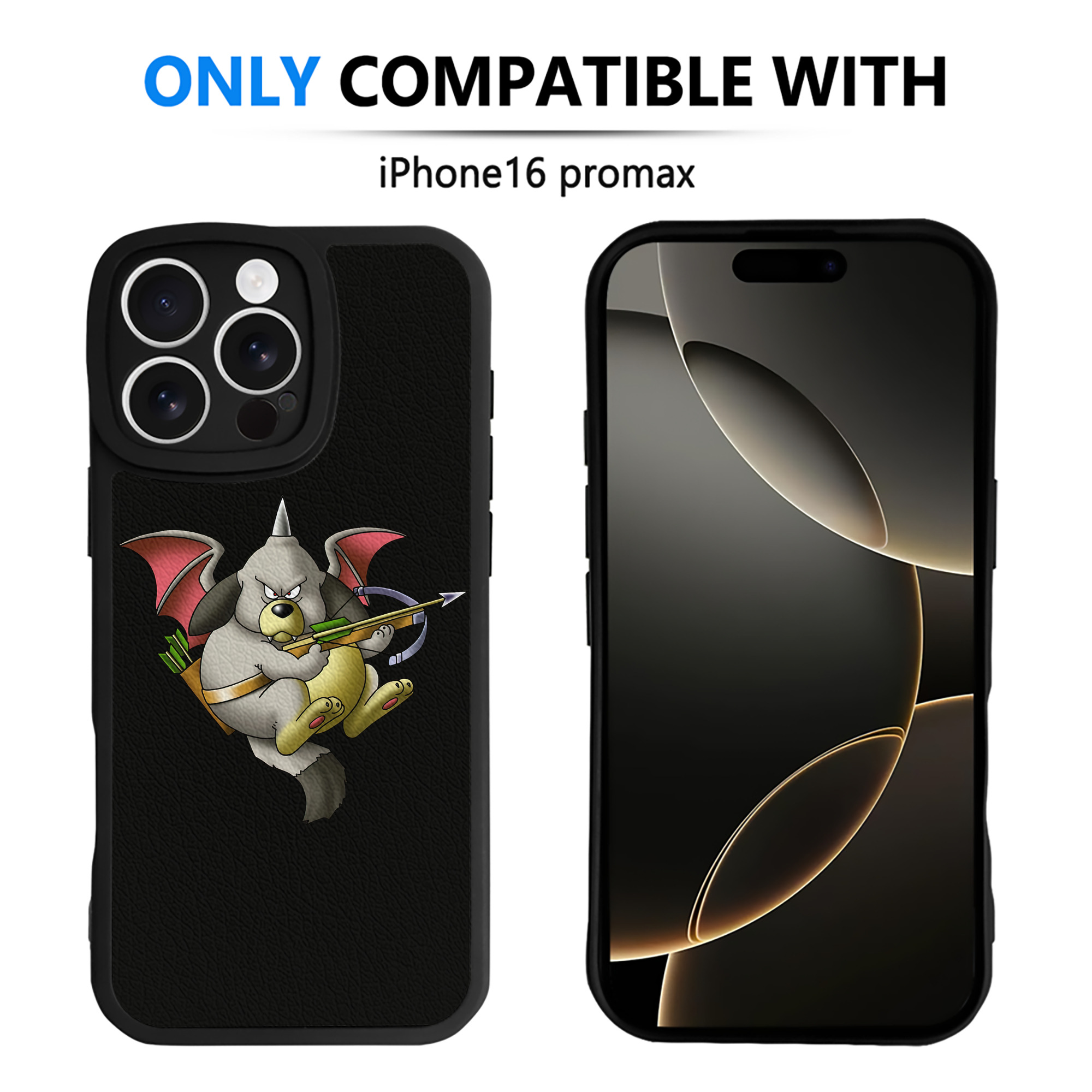 （画像用） ドラゴンクエスト Doragon Kuesuto Dragon Quest 【iPhone 16シリーズ対応】シリコンスマホケース（レザー調） 材質：シリコン